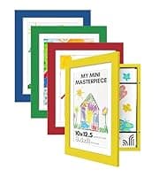 Americanflat My Mini Masterpiece Kids Art Frame 4 Pack